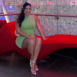 Fashion Nova Short green dress